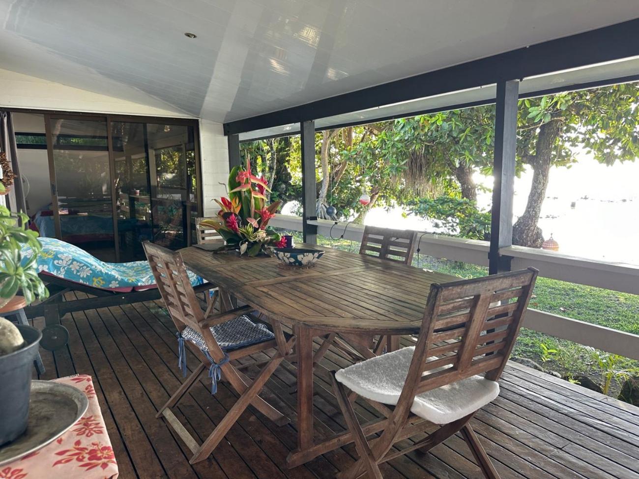 Villa Miri Miri - Bord De Mer Prive Tevaitoa Esterno foto